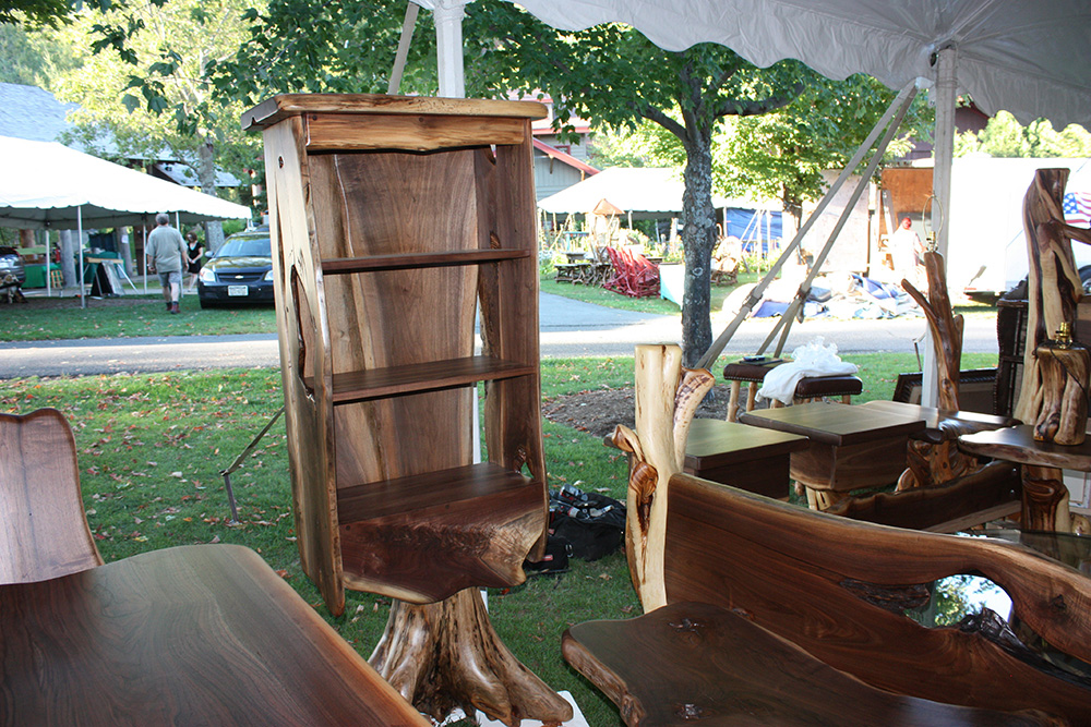 Walnut Display Shelf