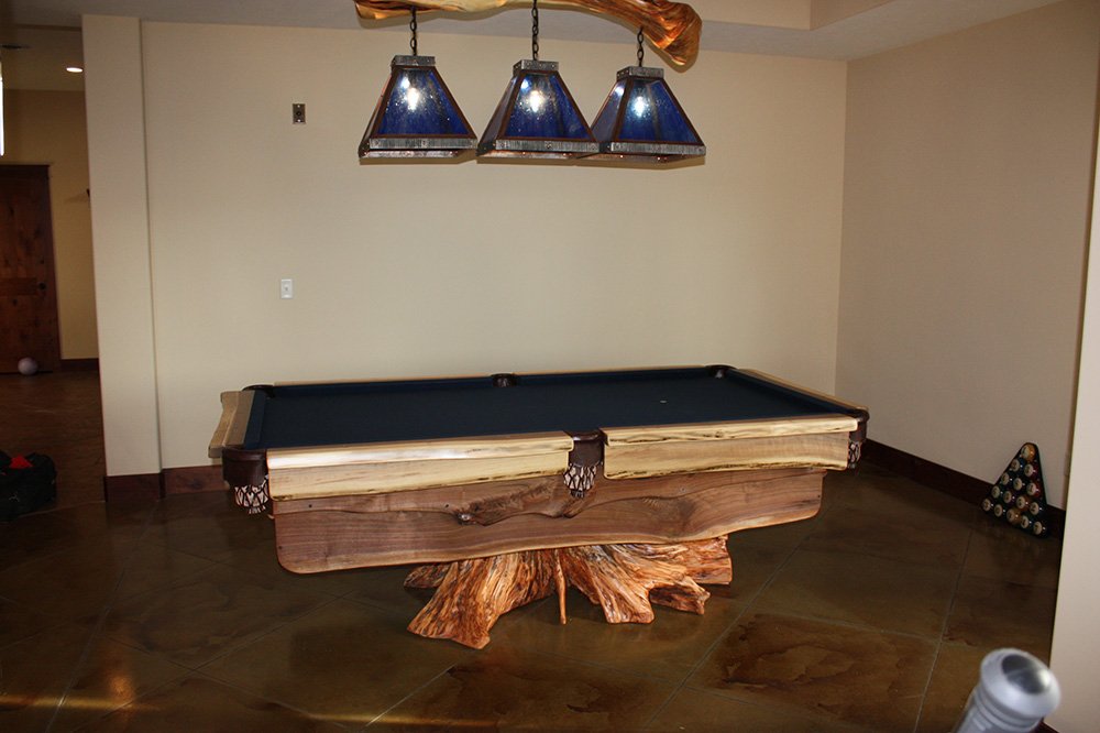 Walnut Pool Table