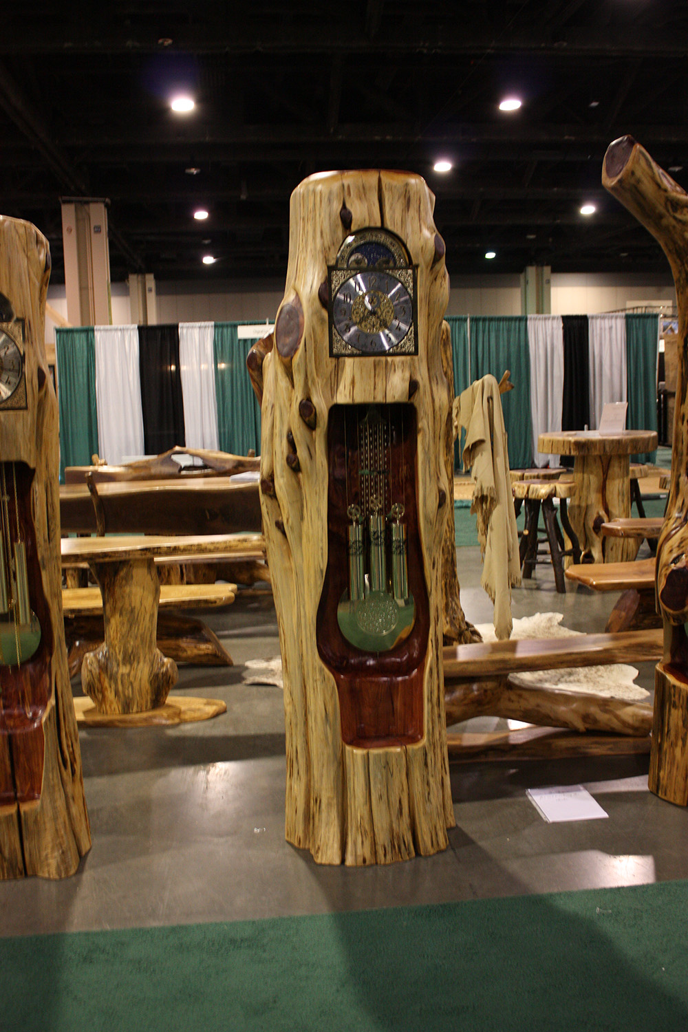 RED CEDAR GRANDFATHER CLOCK