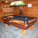 Walnut Pool Table