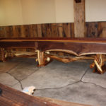 Rustic Walnut Juniper Shuffleboard